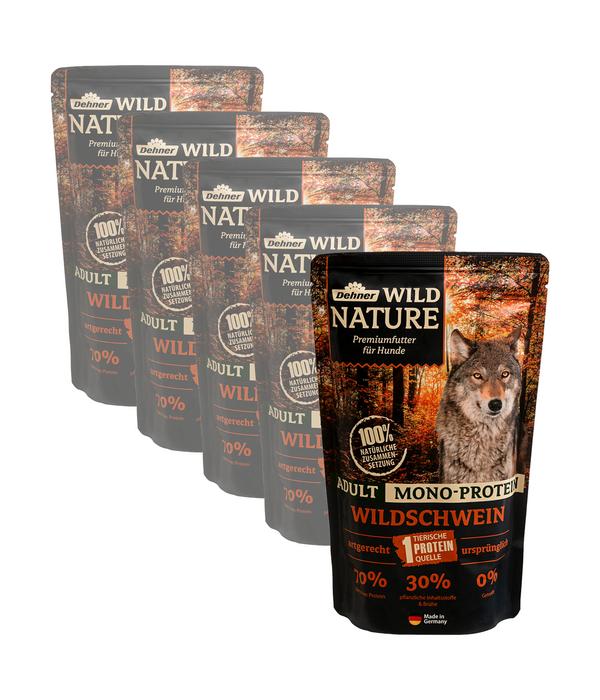 Dehner Wild Nature Nassfutter für Hunde