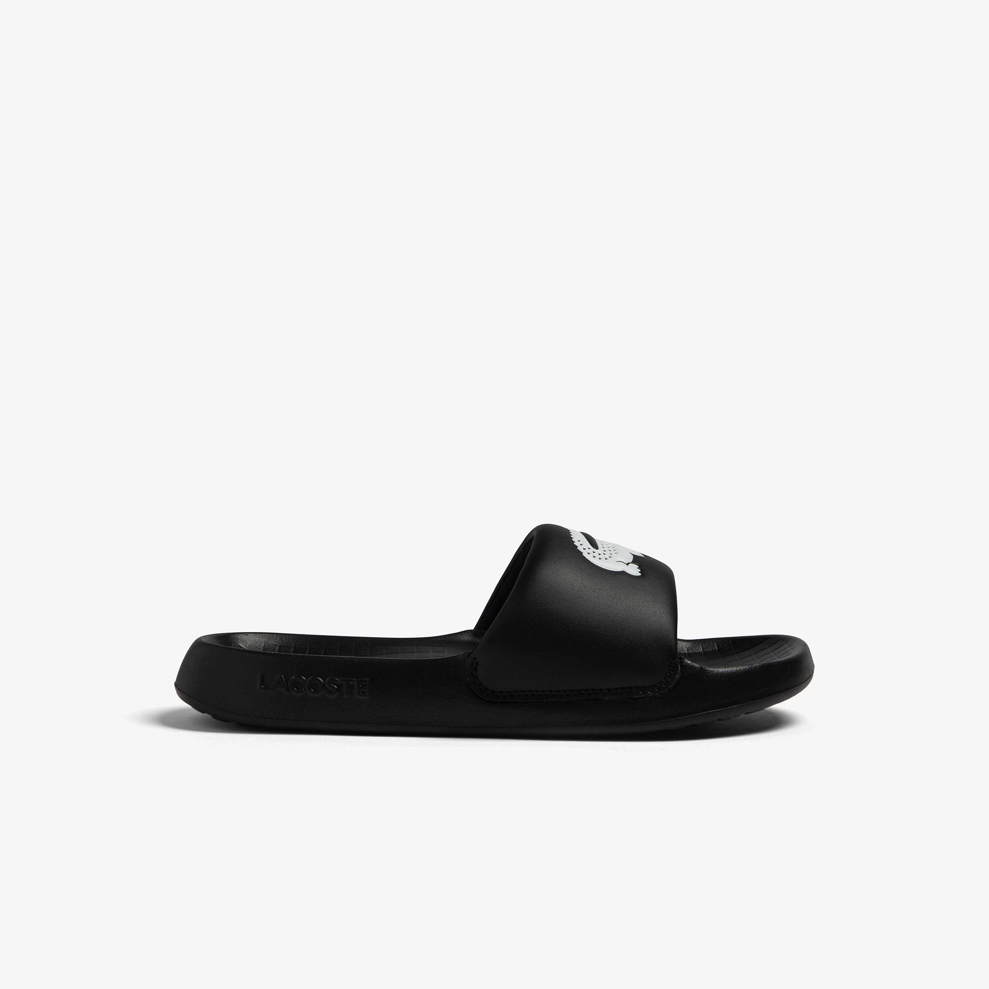 Claquettes Croco 1.0 femme Lacoste en synthétique Claquettes & Sandales - Noir - Lacoste - Femme