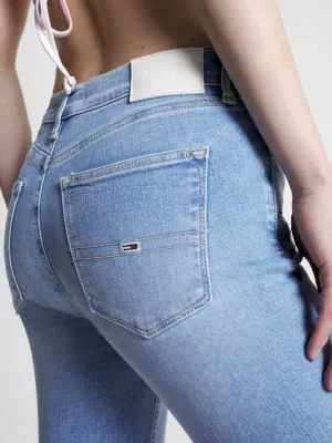 Calça jeans skinny Nora de cintura média