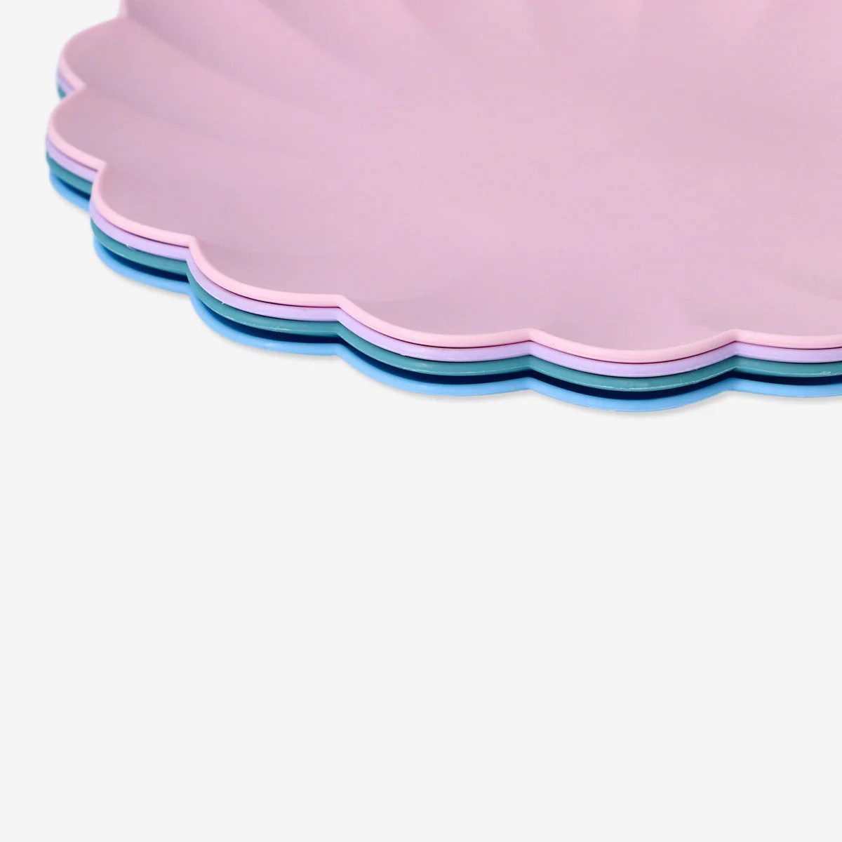 Plastplader. 4 stk