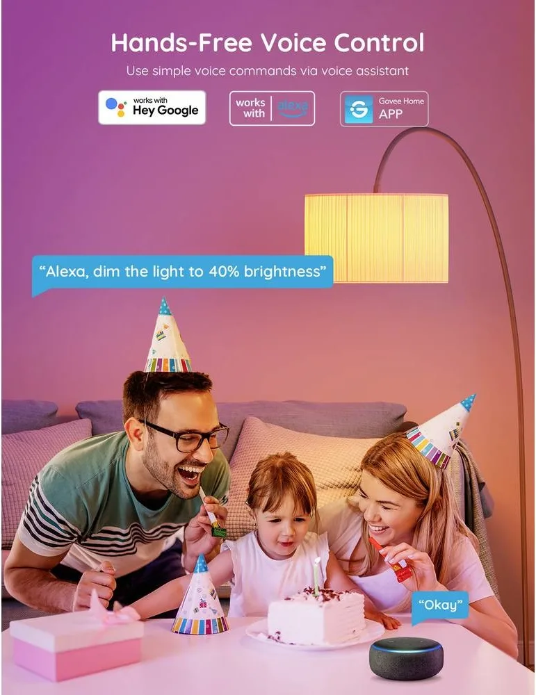 Govee Smart Light Bulb Wifi Ampoule connectée