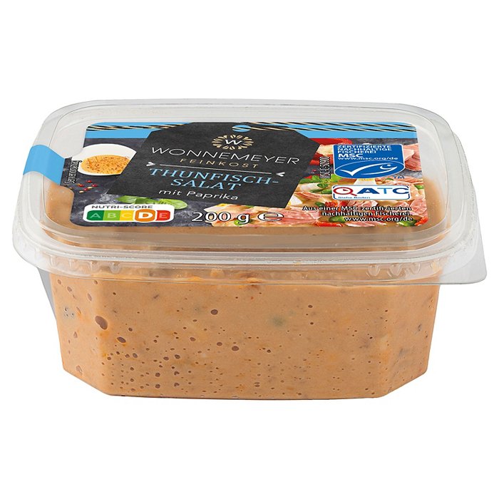 WONNEMEYER Feinkostsalat 200 g, Thunfisch
