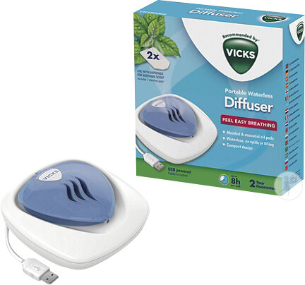 Vicks Technical Diffuseur Portable Sans Eau 1 Pièce (VH1800EU)