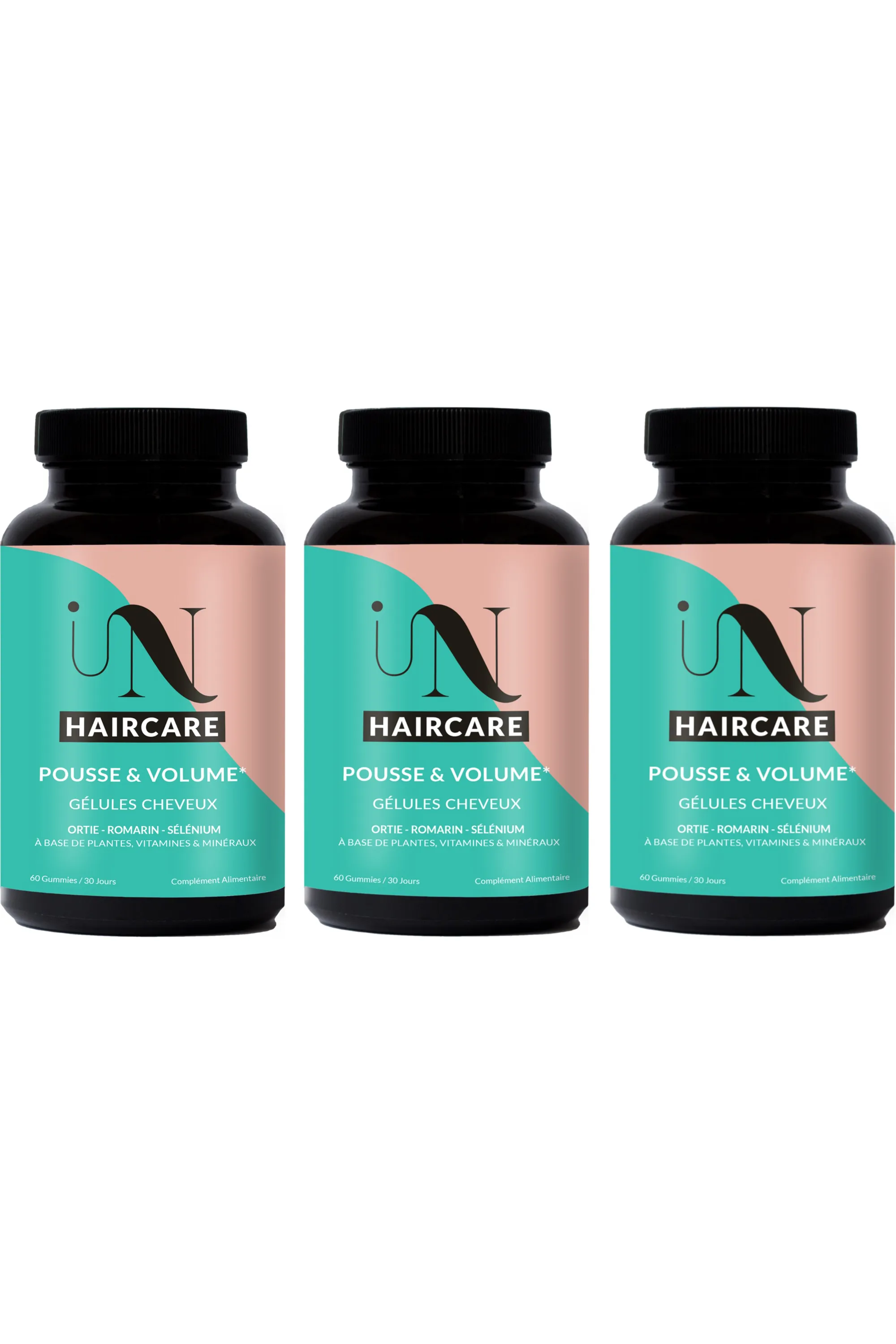 In Haircare Compléments alimentaires gélules cure pousse de cheveux-18 g