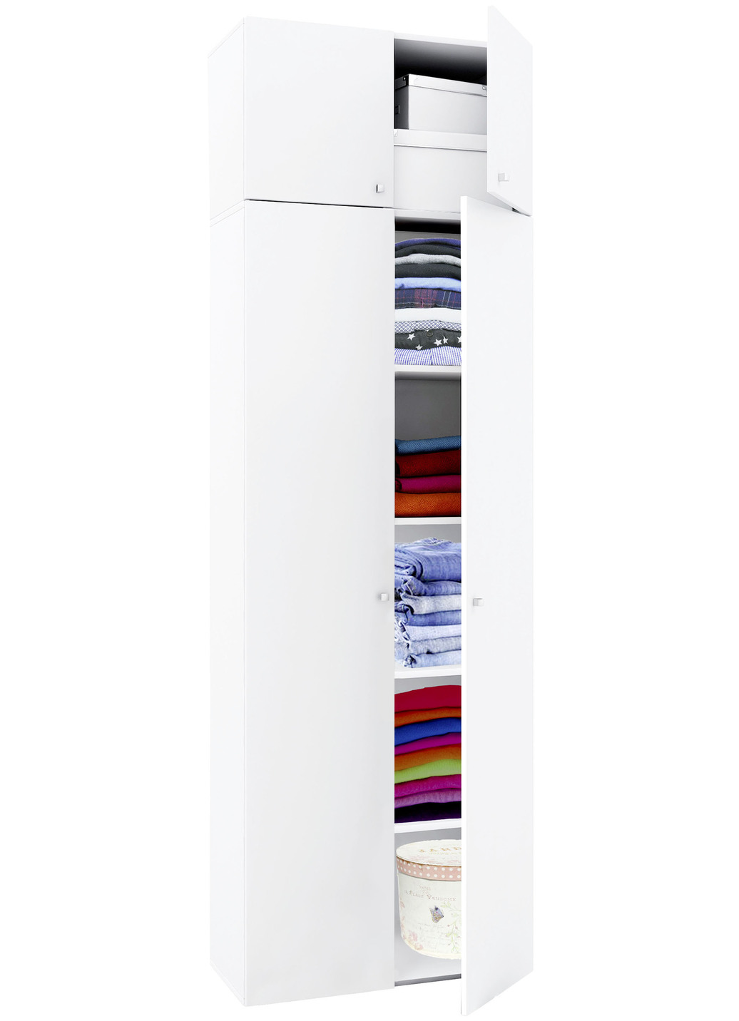 Möbel-Serie mit individuell einsetzbaren Elementen