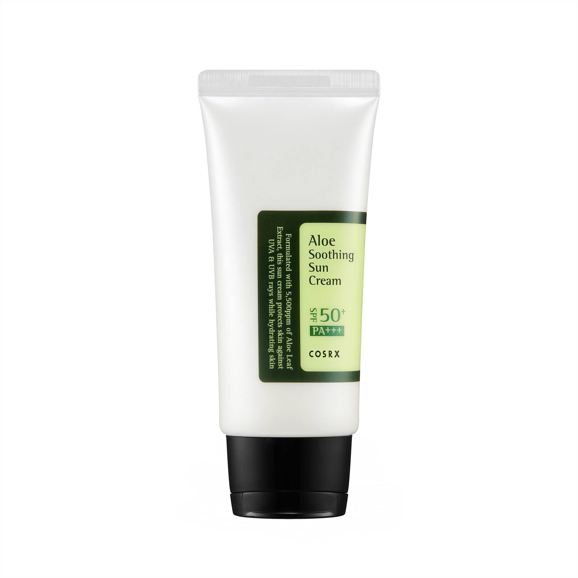 Crème solaire apaisante à l’aloès SPF50  PA    / 50ml