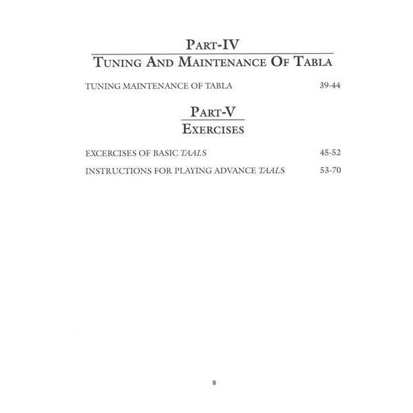 Pankaj Publications Learn to Play Tabla I & II