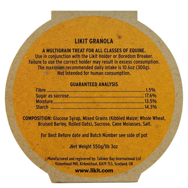 Liksteen Likit Granola 550gr