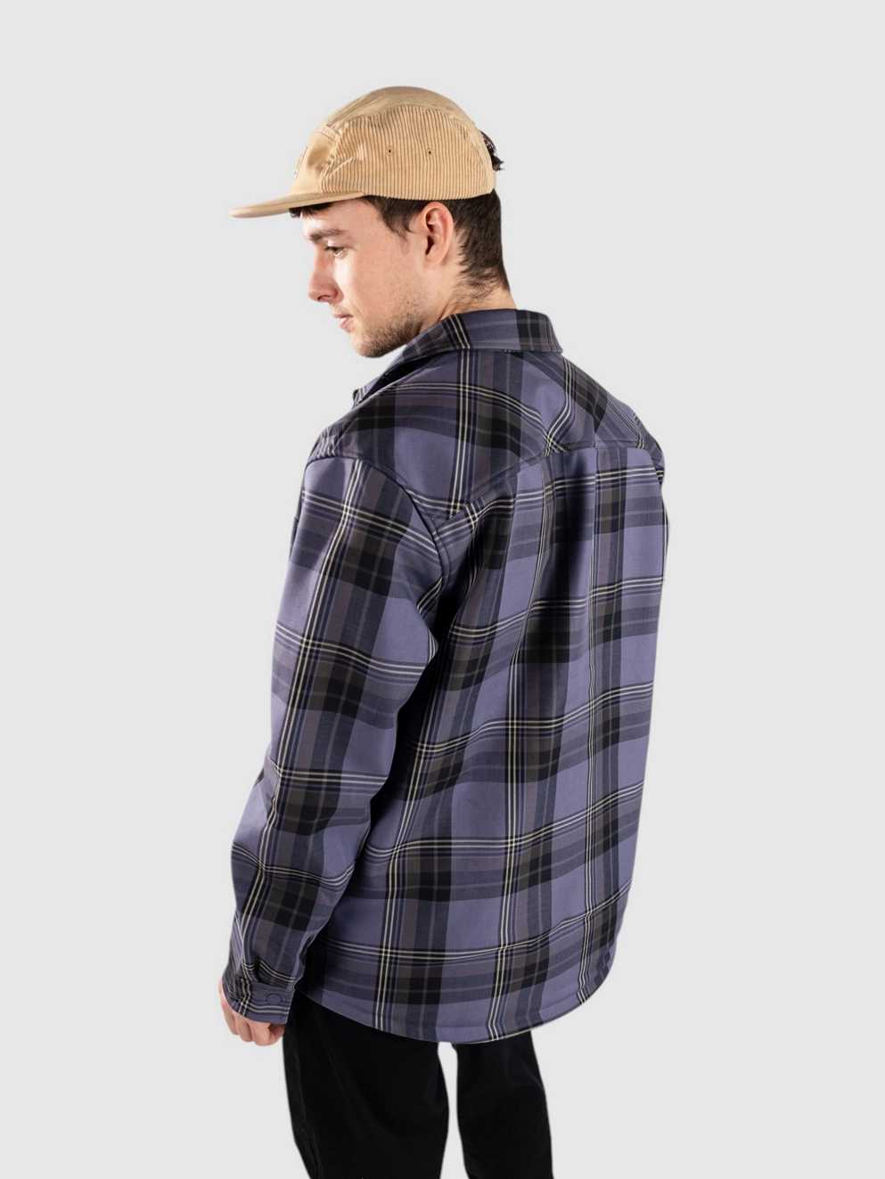 Dravus Overshirt Bonded Shirt blue