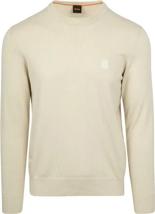 BOSS Pullover Kanovano Ecru 50471343-131 kopen