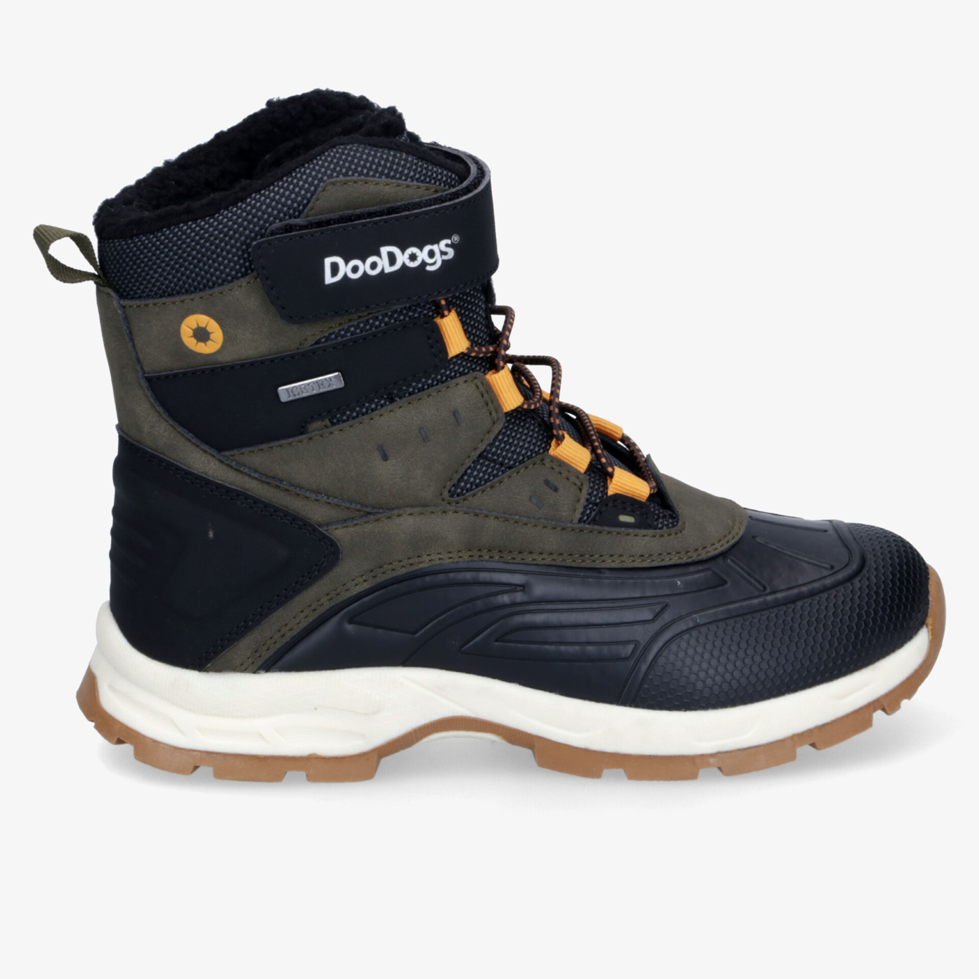 DooDogs Kinder Trekkingschuhe olive