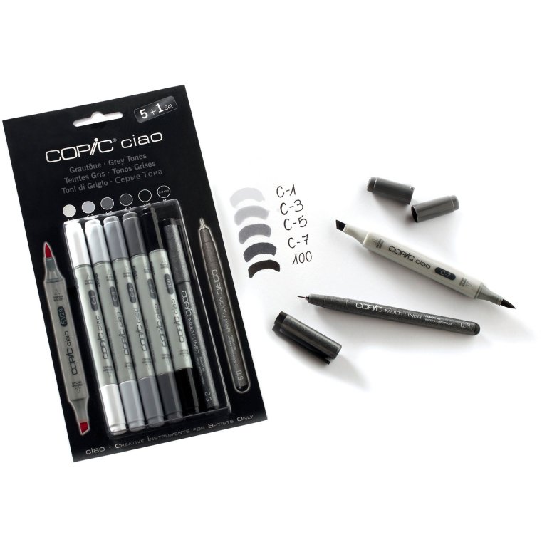 Copic Ciao, 6er-Set