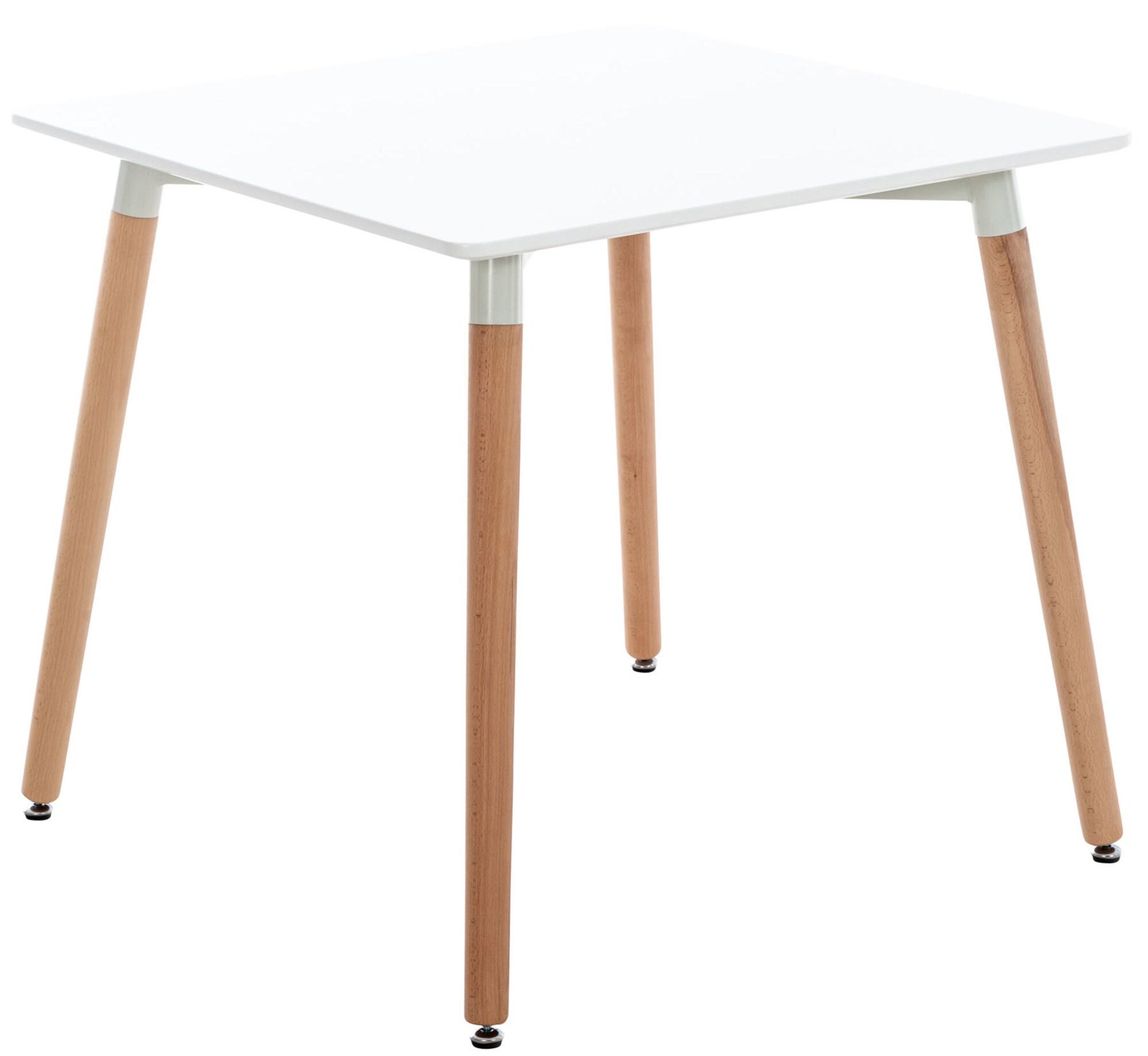 CLP Sitzgruppe Liborg I 4X Stuhl Linares + 1X Tisch Viborg I Moderne Essgruppe