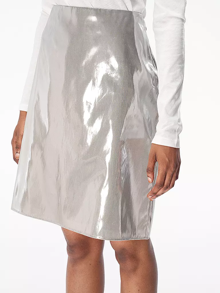 ASPESI Minirock  silber