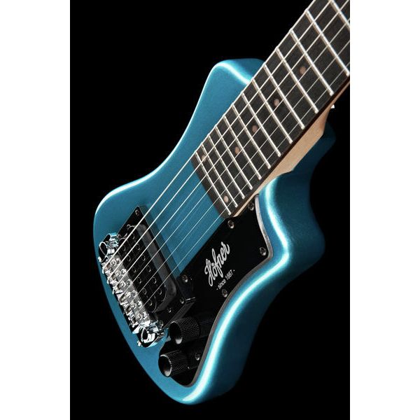 Höfner Shorty E-Gitarre Blau