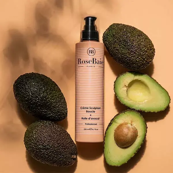 Rosebaie Crème Sculptante Boucles x Huile d’Avocat 200ml