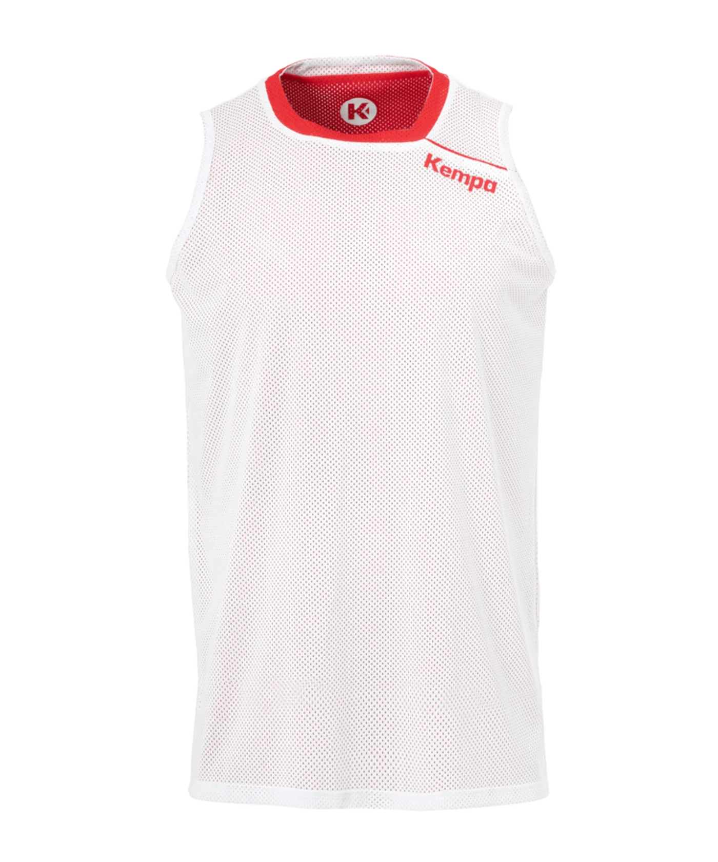 Kempa Reversible Tank Top Kids Rot Weiss F03