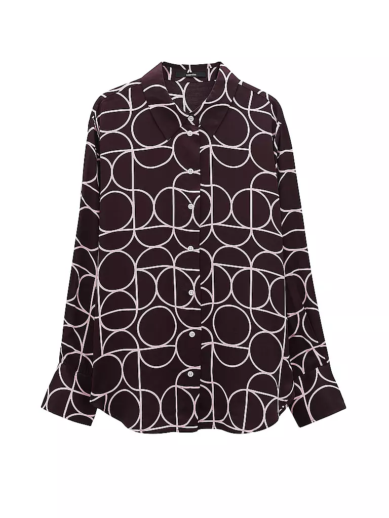 SOMEDAY Bluse Oversized Fit ZELINE beere