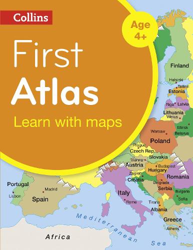 Collins First Atlas - Collins Primary Atlases (Paperback)
