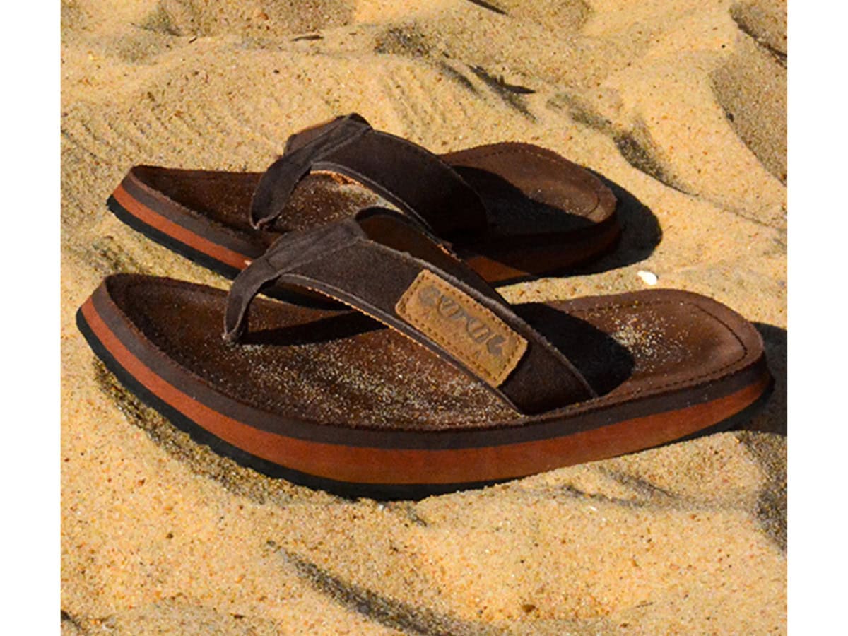 Cool Shoe Corp. 2LUX Heren slippers - Chestnut