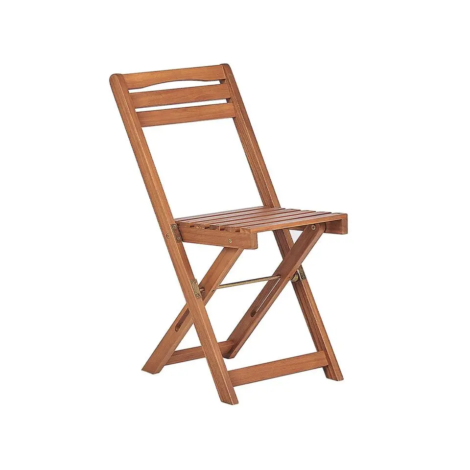 LENOLA - Bistroset voor 2 - Lichte houtkleur - Acaciahout