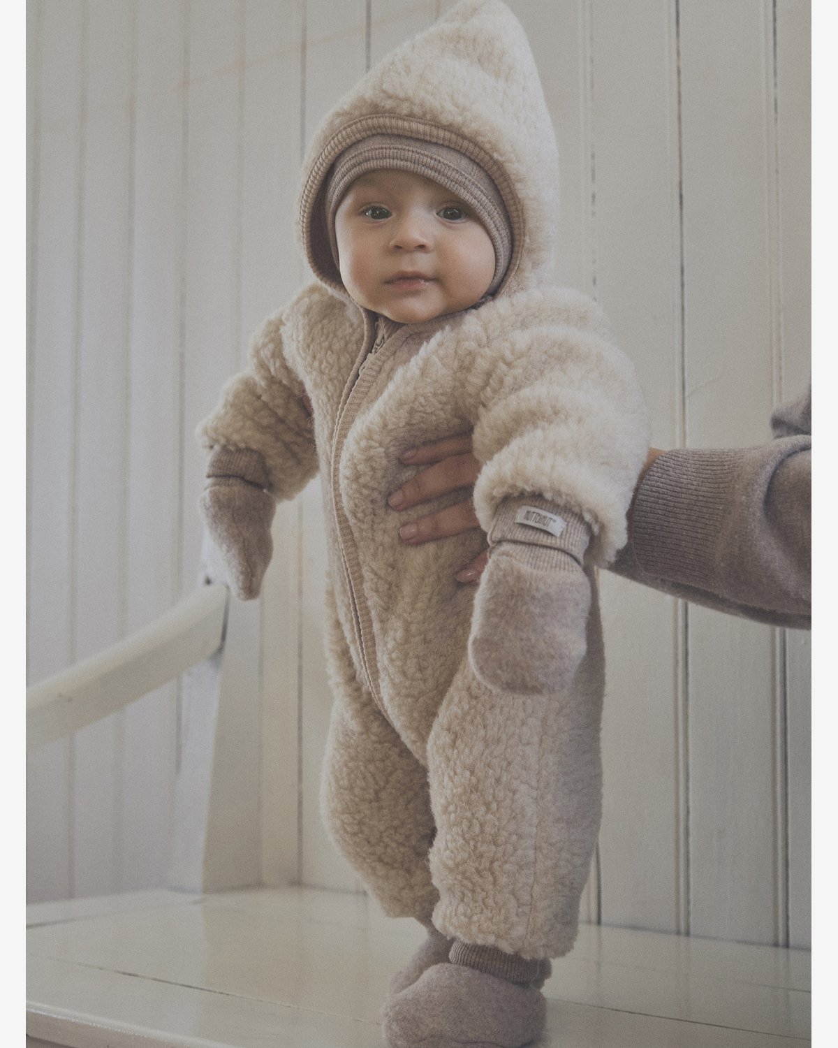 Teddy Ulldress i ullfleece – Varm