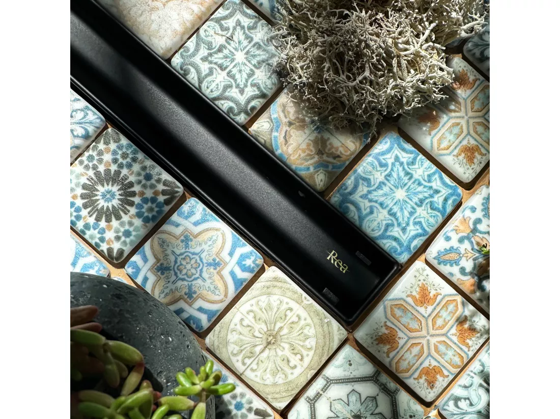 Drain Linéaire Rea Neox Slim Pro 800 Black