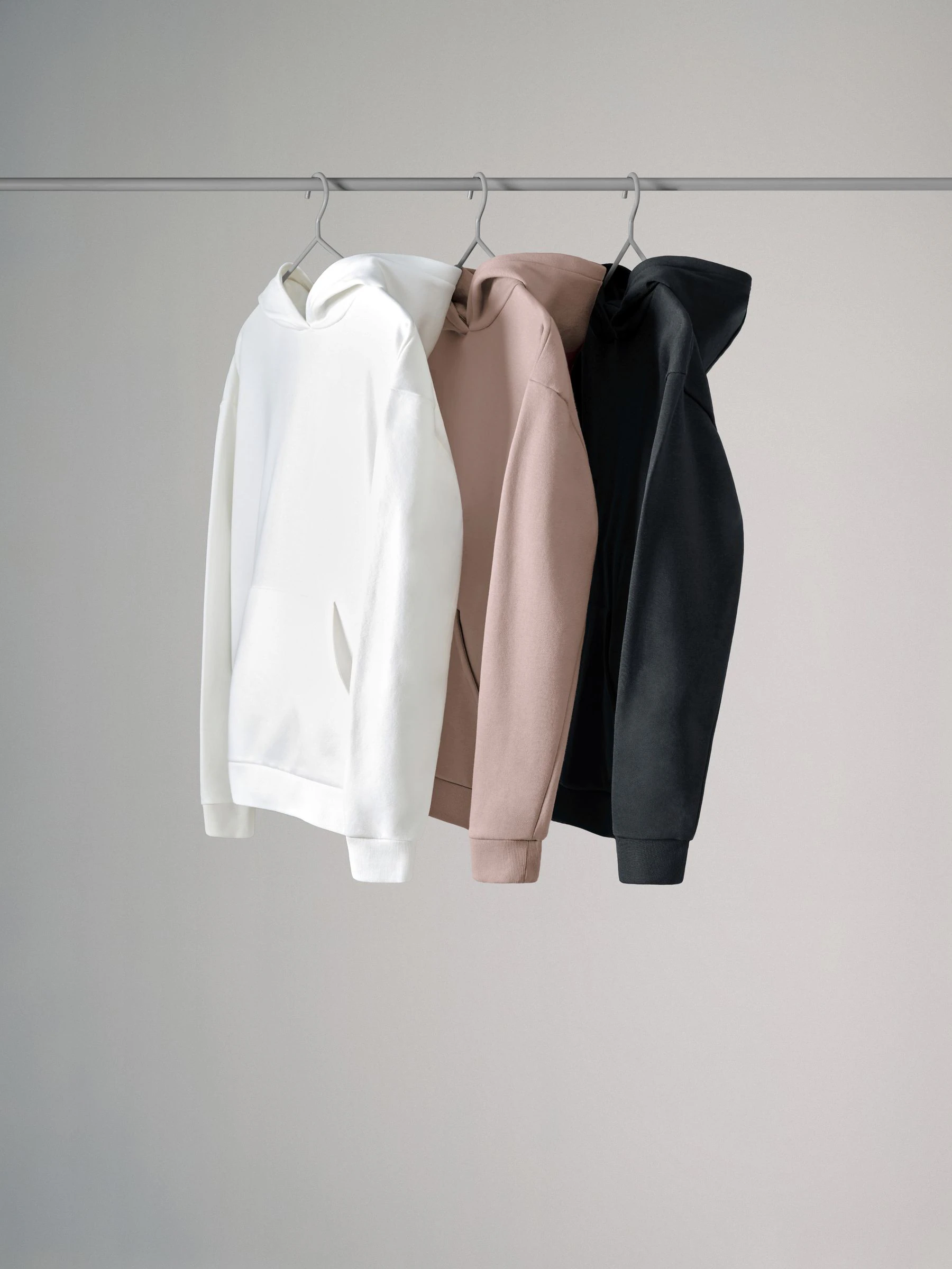 The Set verpakking van 3 ruimvallende hoodies
