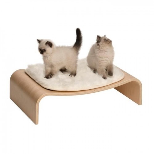 Árvore para gatos portátil CAT IT v-lounge bege, popular e elegante.