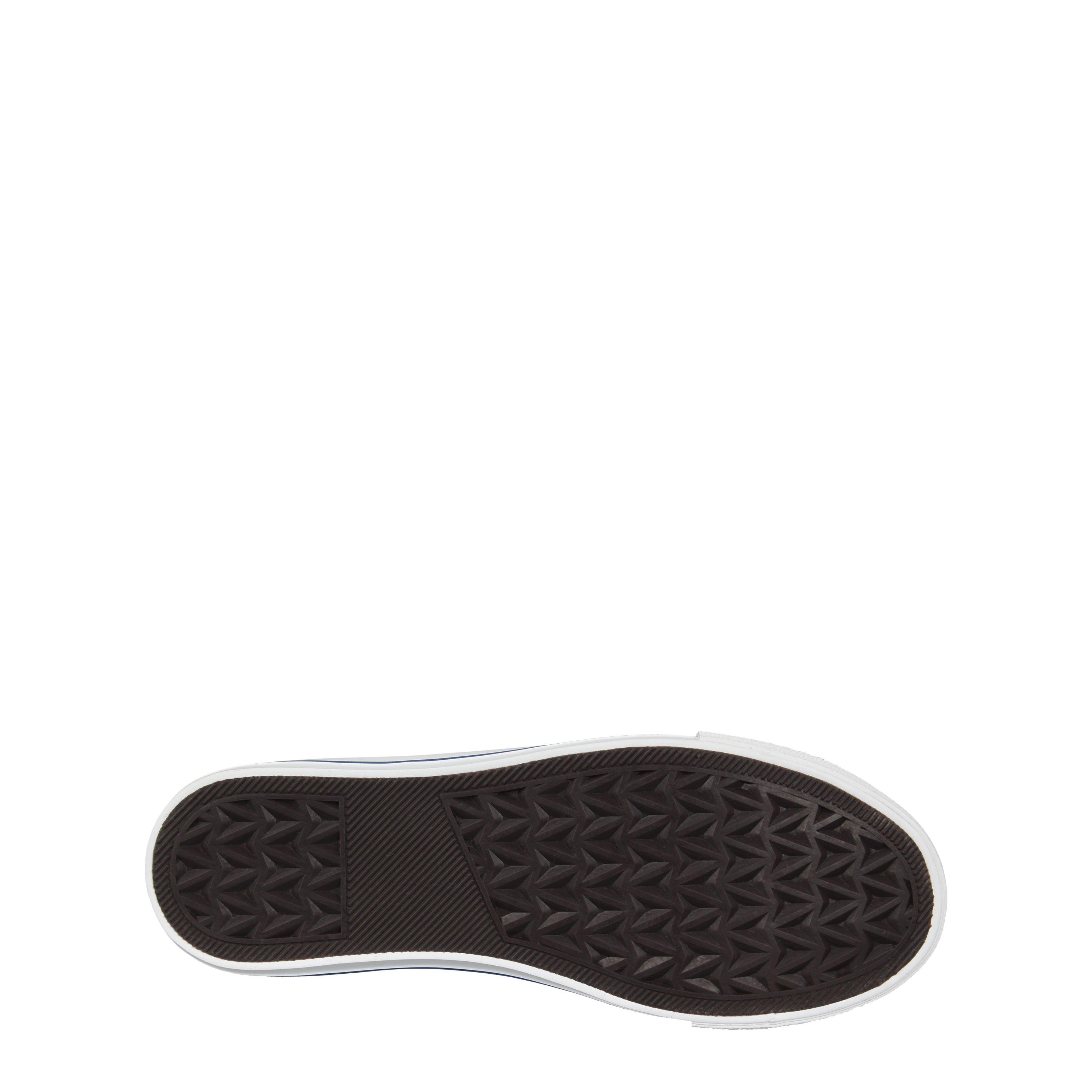 Be You Wide Fit High Top Canvas Trainers