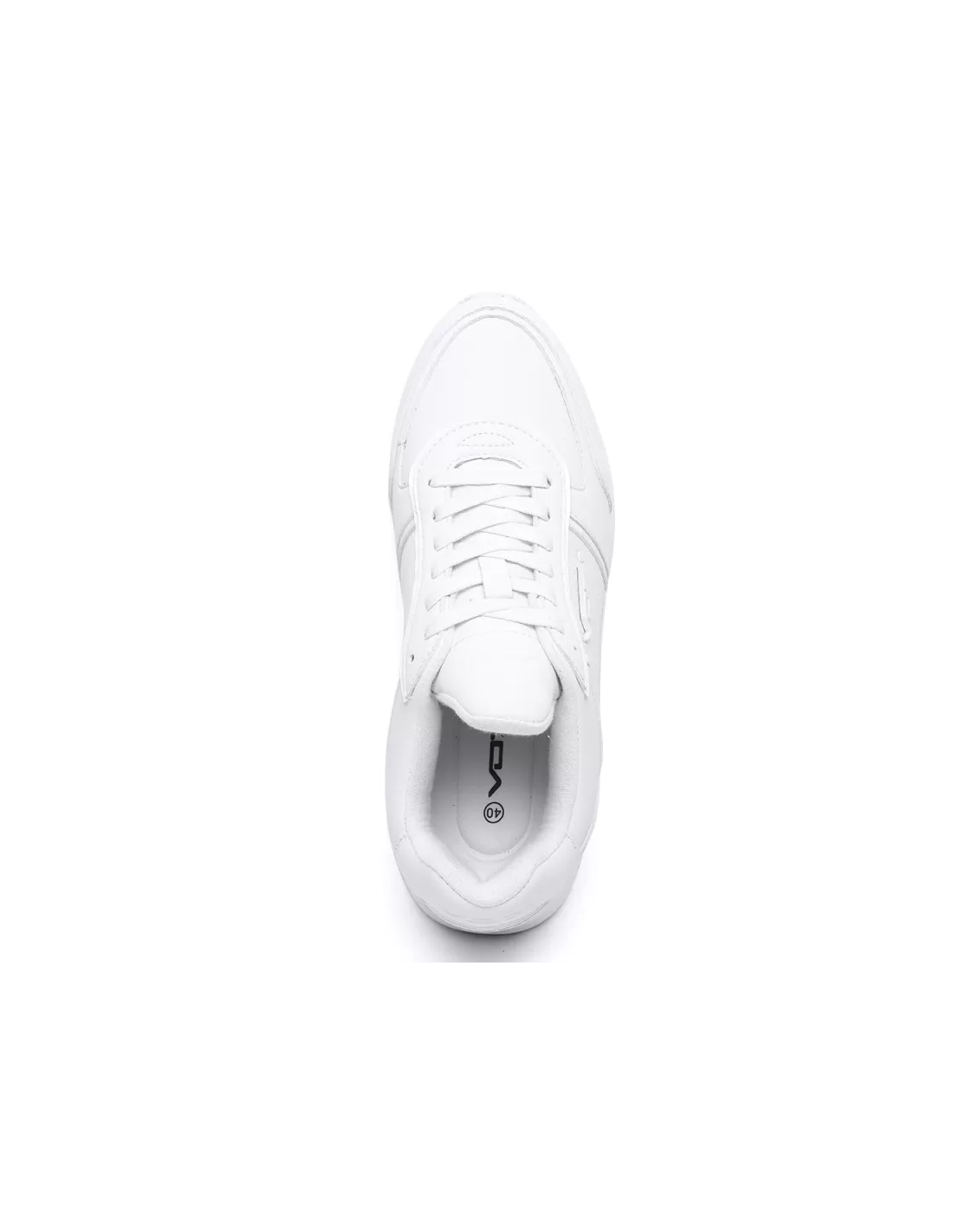 v07 Baskets de ville Homme milan pur white