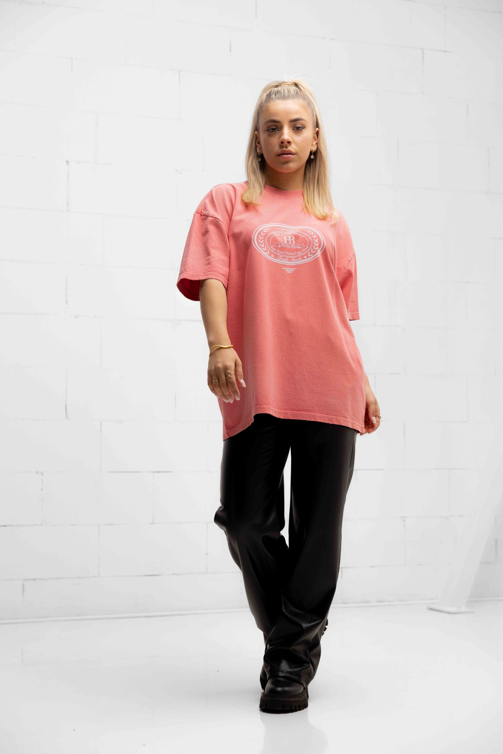 Fearless Blood T-Shirt Dames Rood