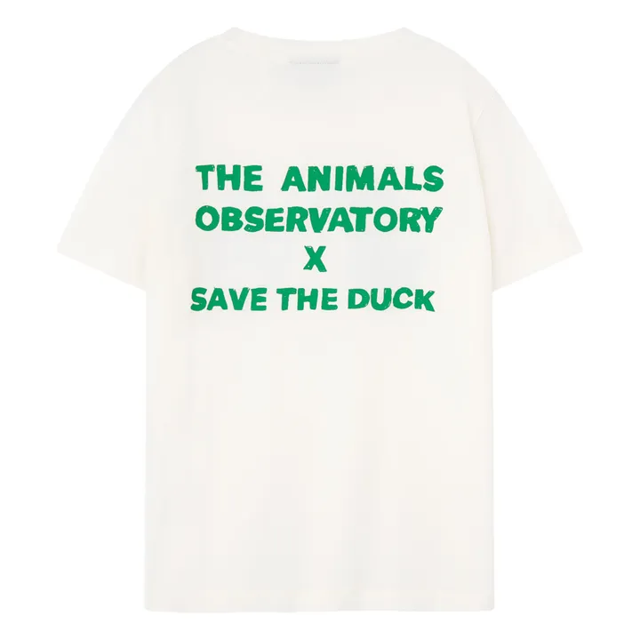 The Animals Observatory The Animals Observatory X Save The Duck - T-Shirt Rooster | Blanc