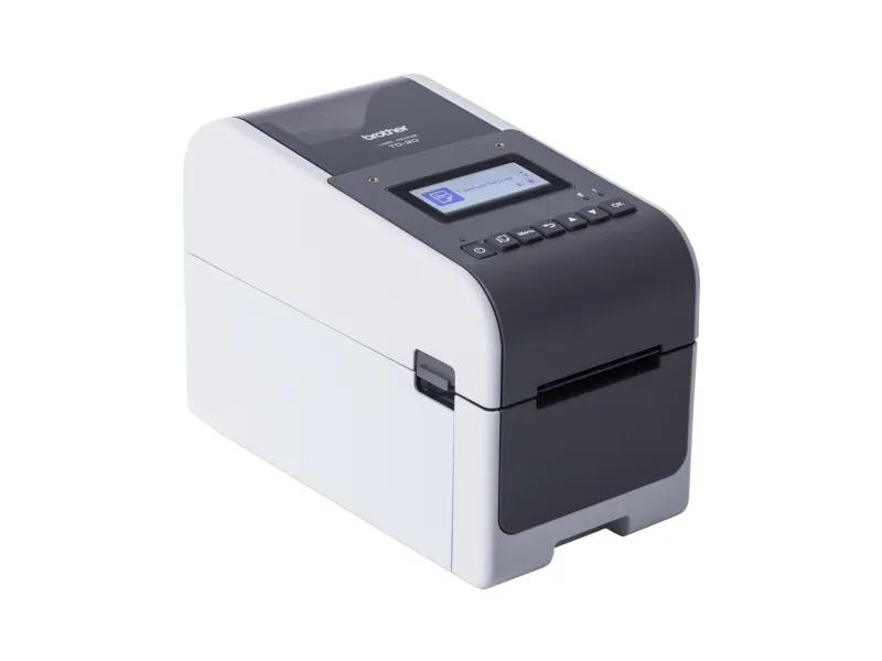 Brother TD-2350D203 - Mærkat/kvitteringsprinter - S/H - direkte termisk - Rulle (6,3 cm) - 203 dpi - op til 152.4 mm/sek. - Wi-Fi(n), Bluetooth 5.2, LAN, USB 2.0, USB vært