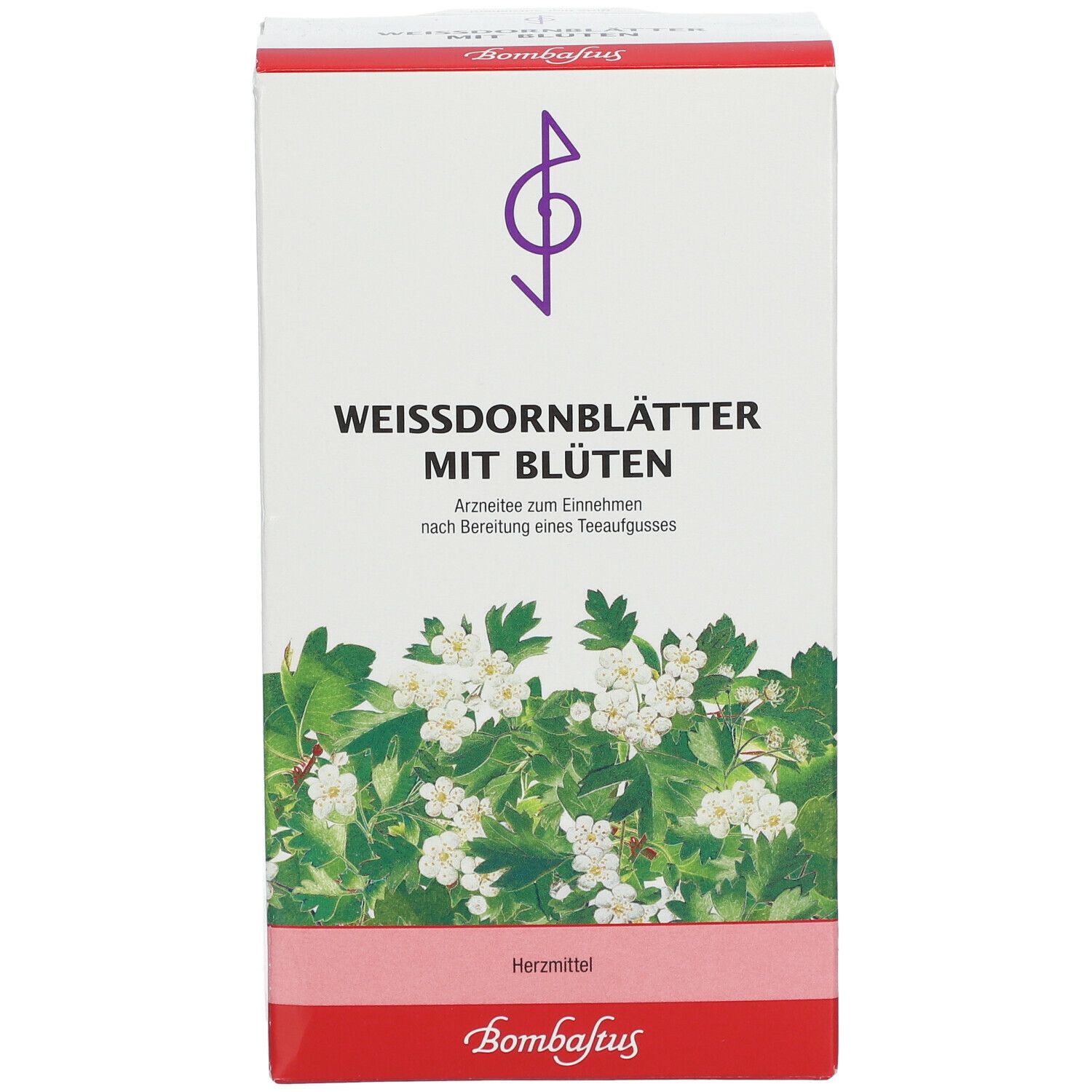 Bombastus Weißdornblätter mit Blüten