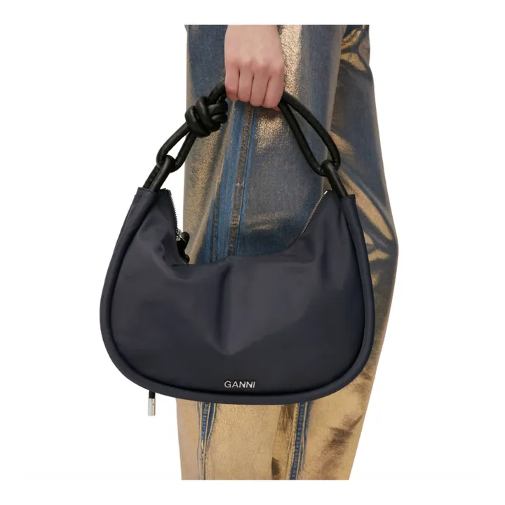 Ganni Sac Baguette Knot | Noir