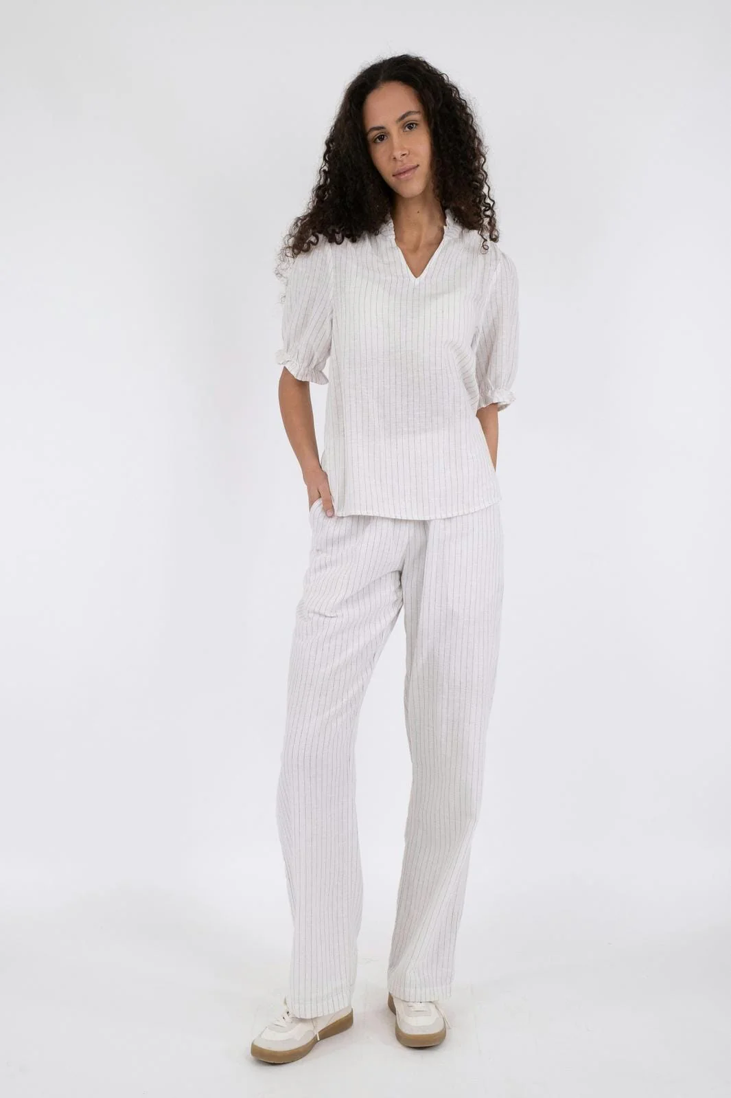 Neo Noir Astra Simple Stripe Pants