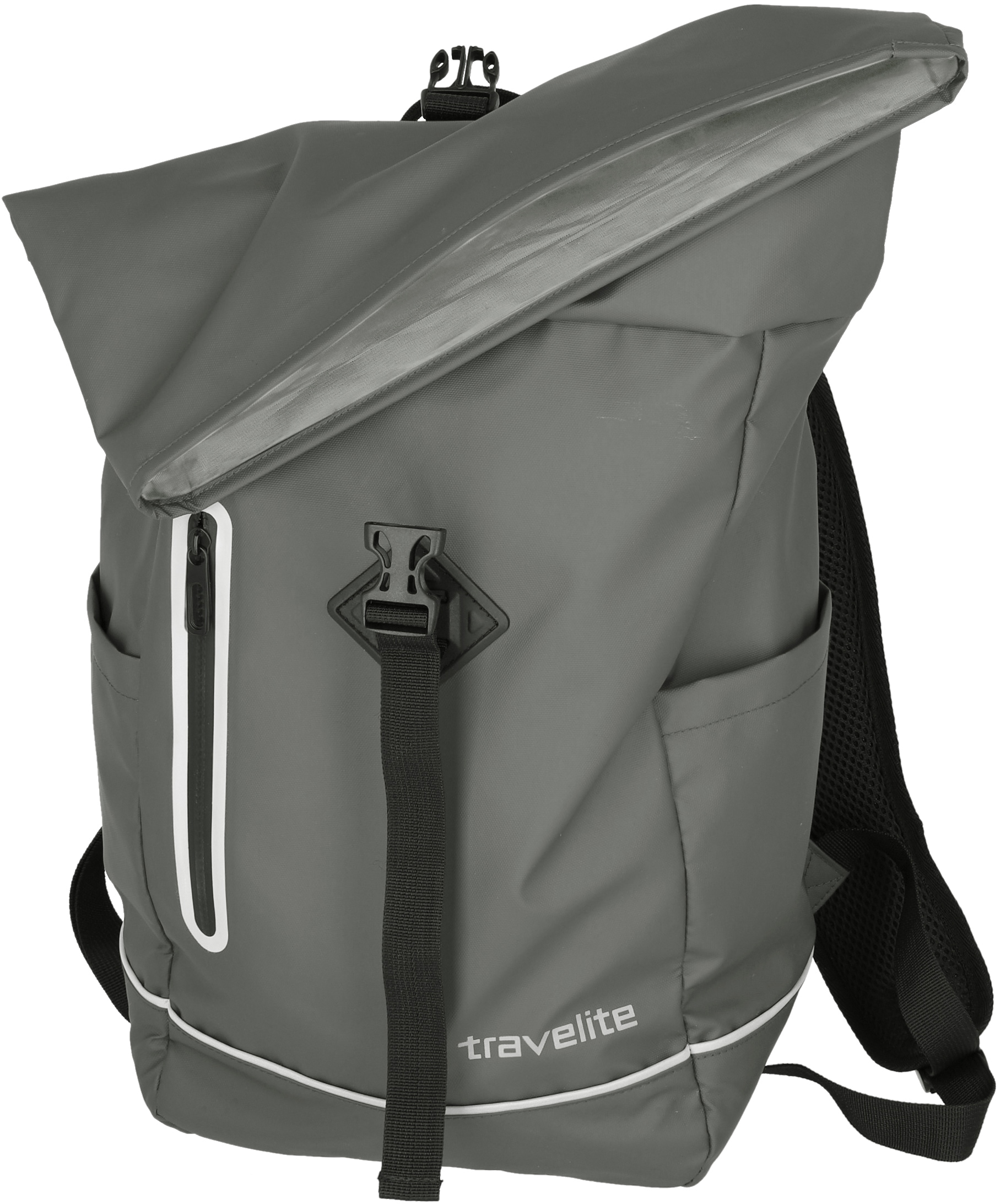 travelite Freizeitrucksack »BASICS Roll-Up Rucksack Plane« Wanderrucksack Reiserucksack Streetpack Arbeitsrucksack