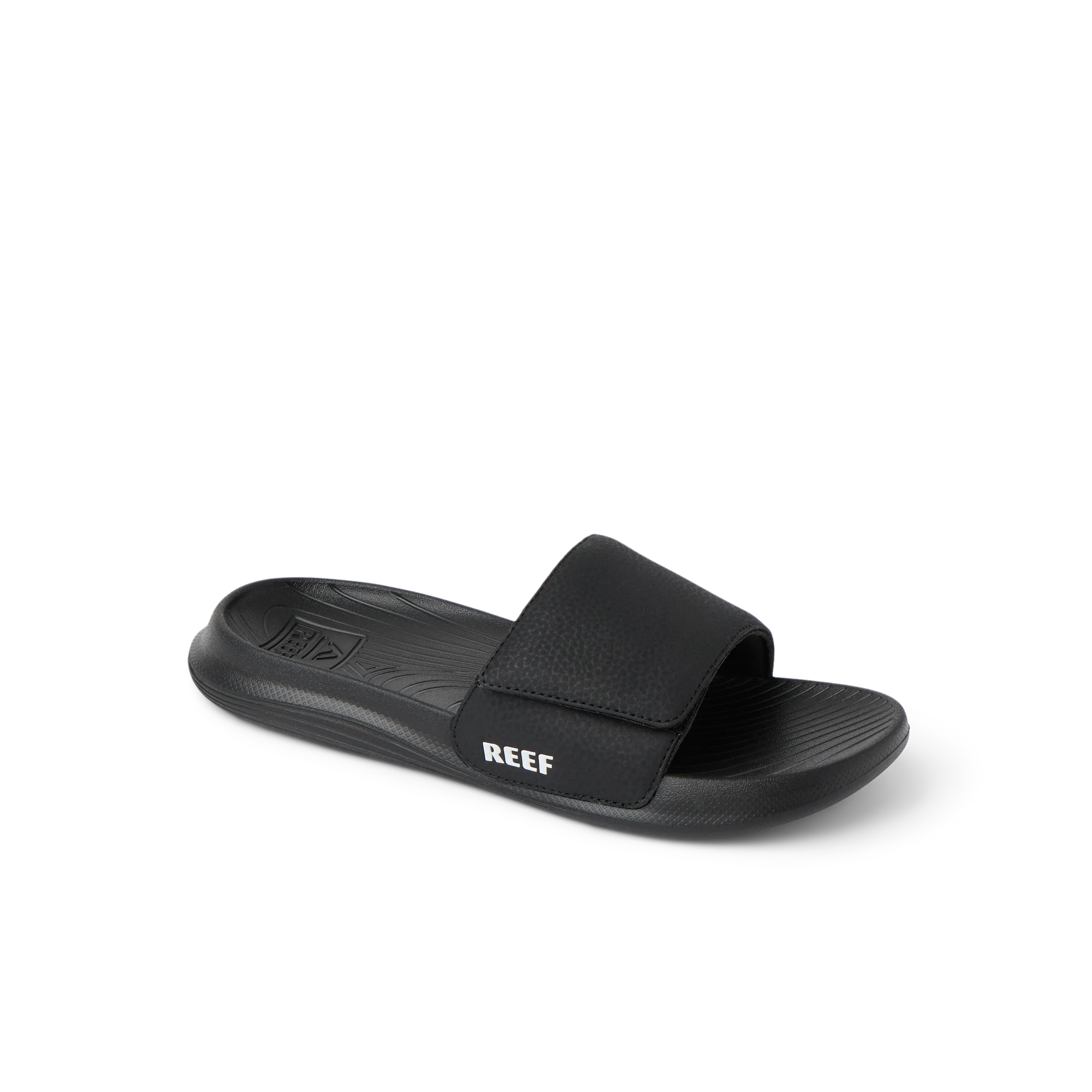 Kids Salty Slide Black White