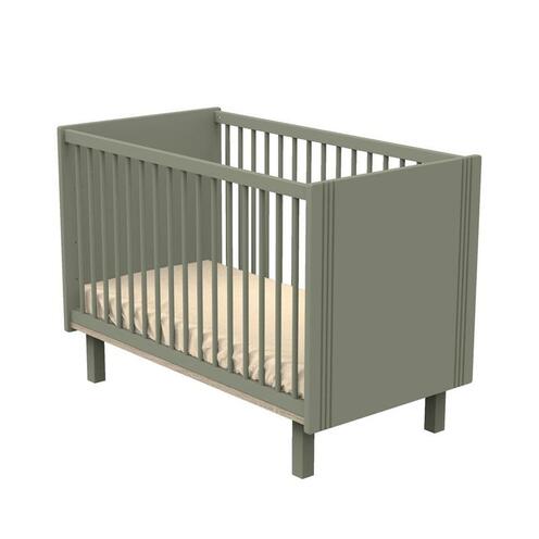 Lit bébé 60x120 ELEONORE Kaki - SAUTHON