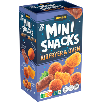 Jumbo Mini Snacks Airfryer & Oven ca. 32 Stuks