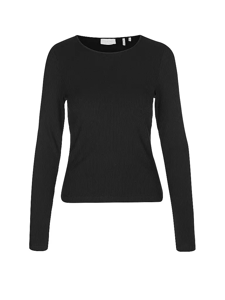 RICH & ROYAL Langarmshirt schwarz