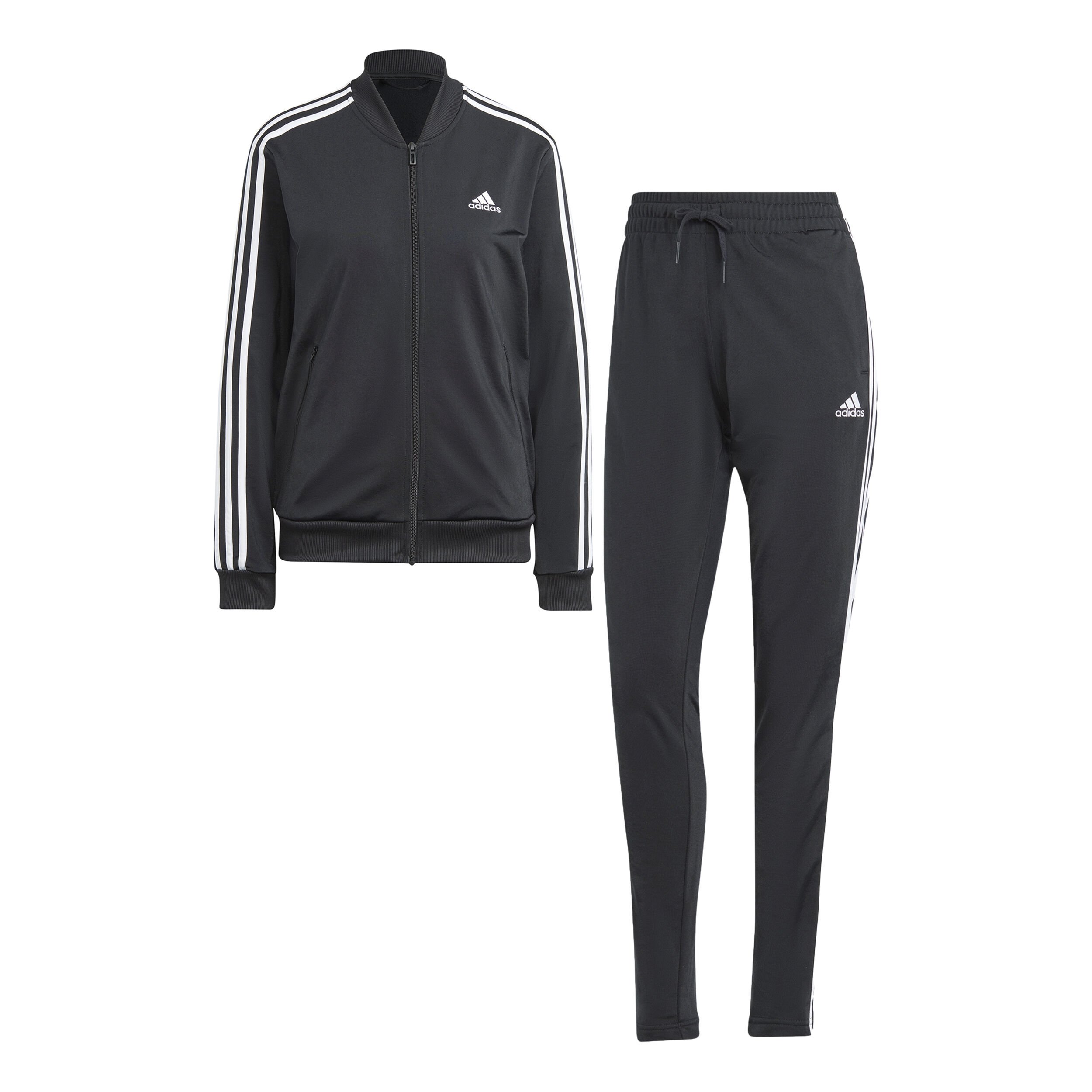 adidas 3 Stripes Survêtement Femmes - Noir , Blanc