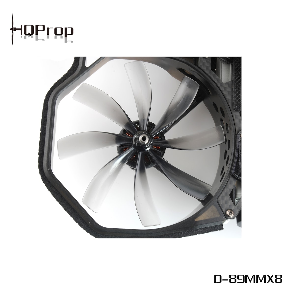 HQ Prop Duct-89mmX8 Grey (2CW+2CCW)