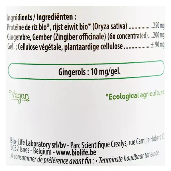 Be-Life Gengibre 1200 90 cápsulas