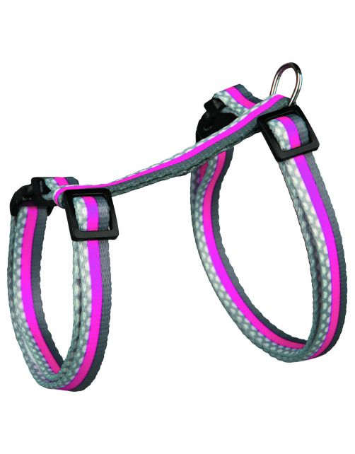 Trixie Kattentuig Met Riem - Kattenharnas - 27-45 cm\/10 mmx120 cm Multi-Color