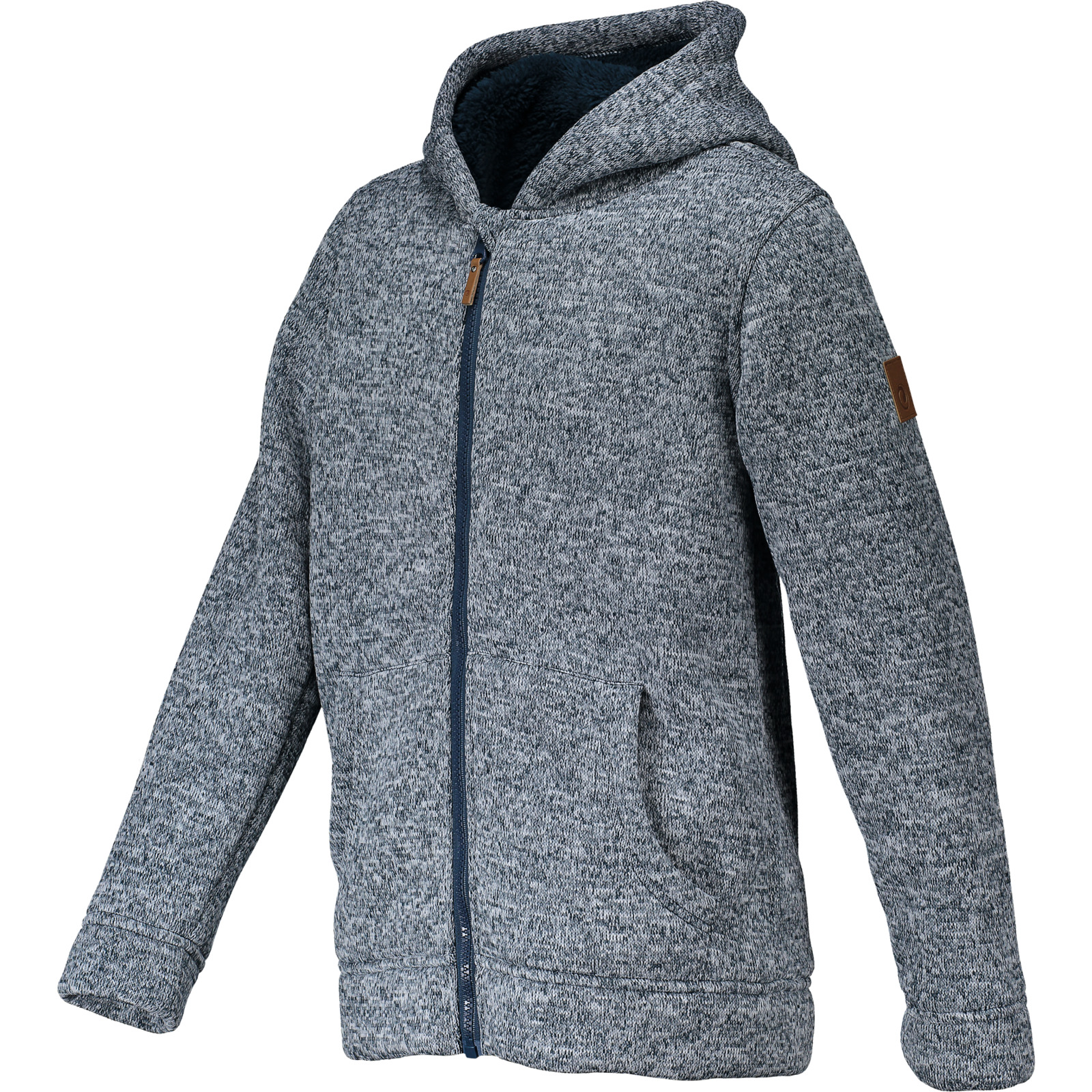 Sherpa Kinder-Teddyfleecejacke Lahan petrol