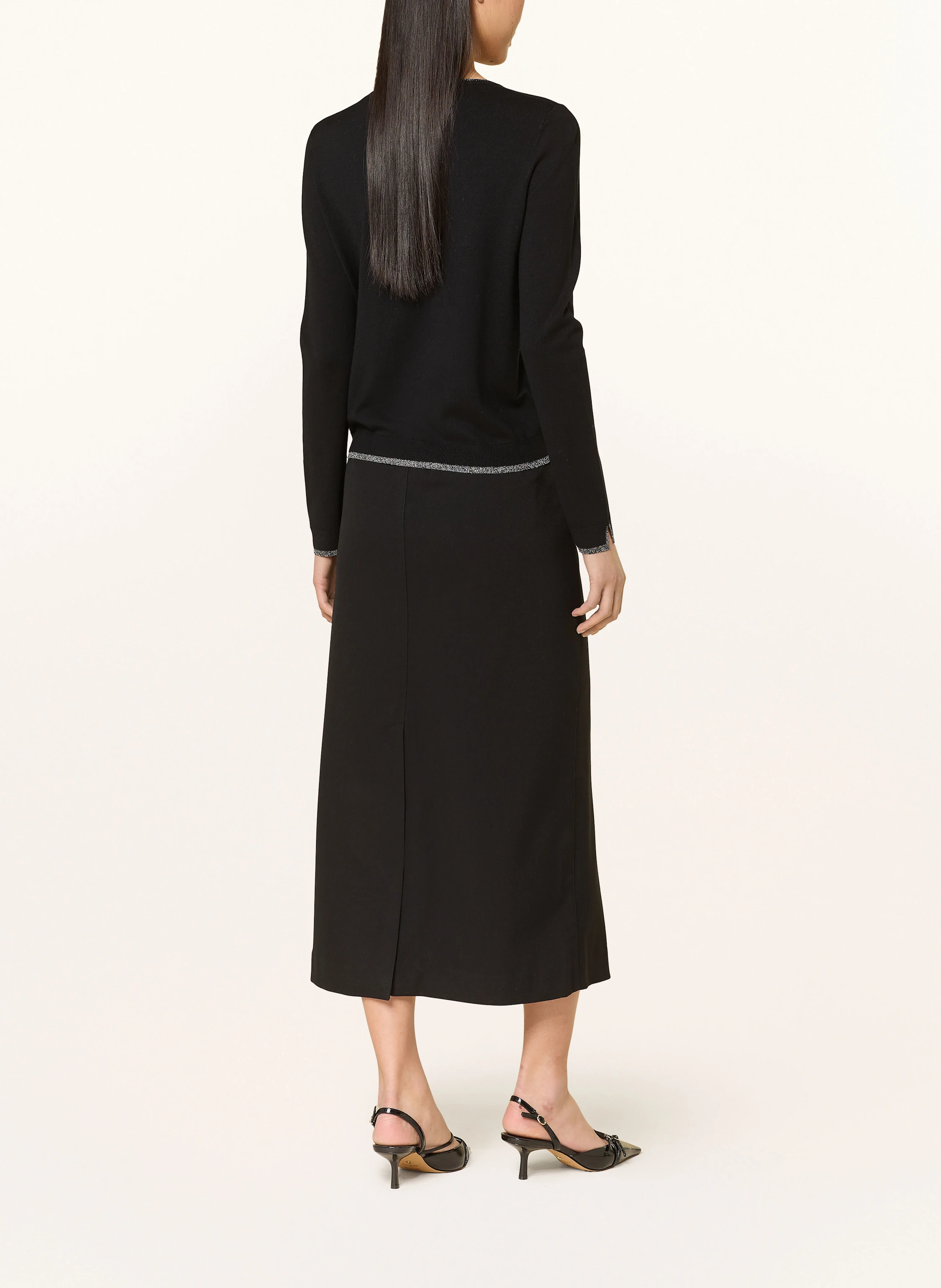 LIU JO Strickjacke mit Glitzergarn