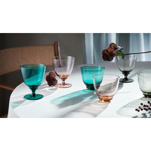 Holmegaard Flow Glas På Fod, Smoke, 35 cl