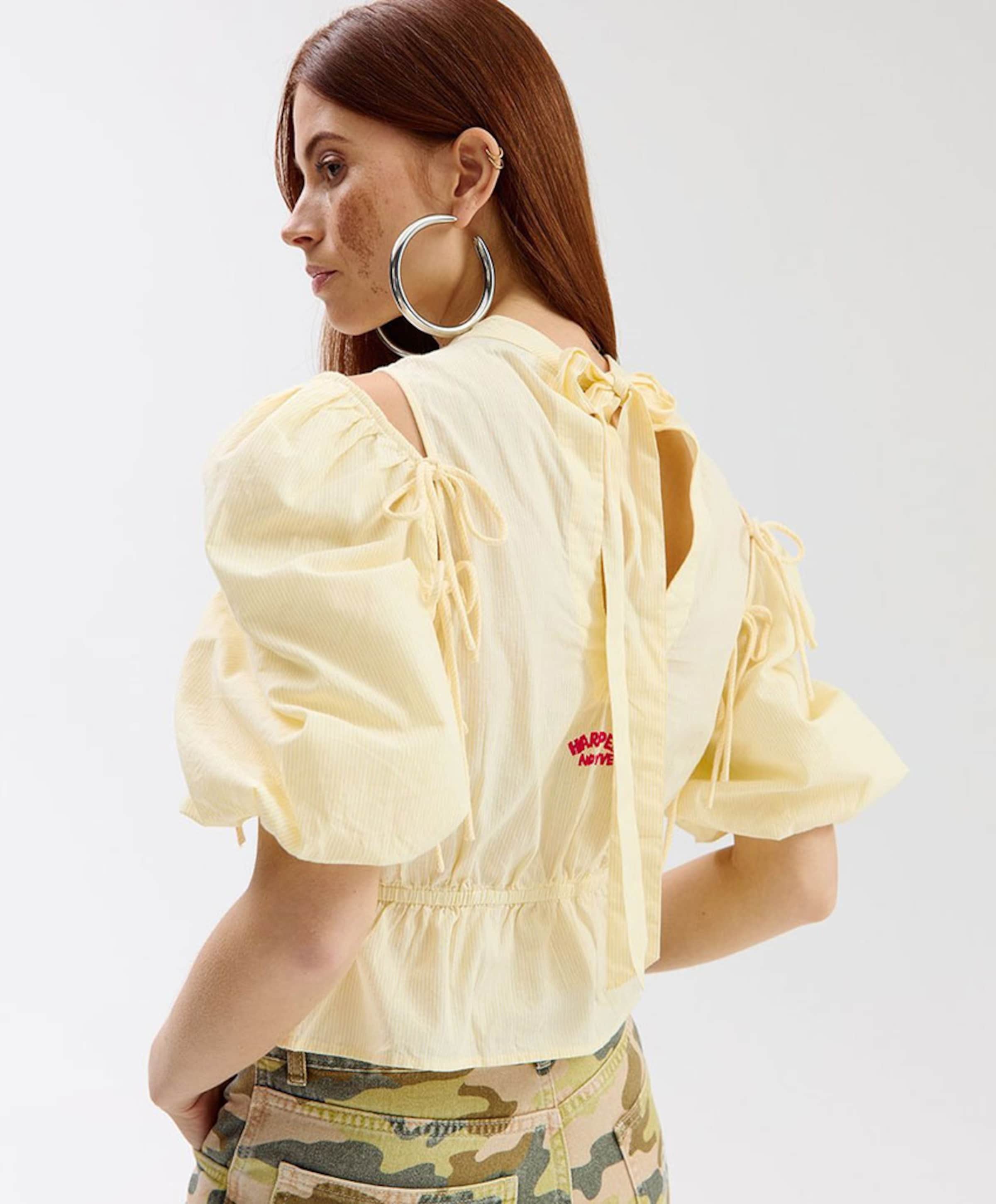 Harper & Yve Dames blouse geel